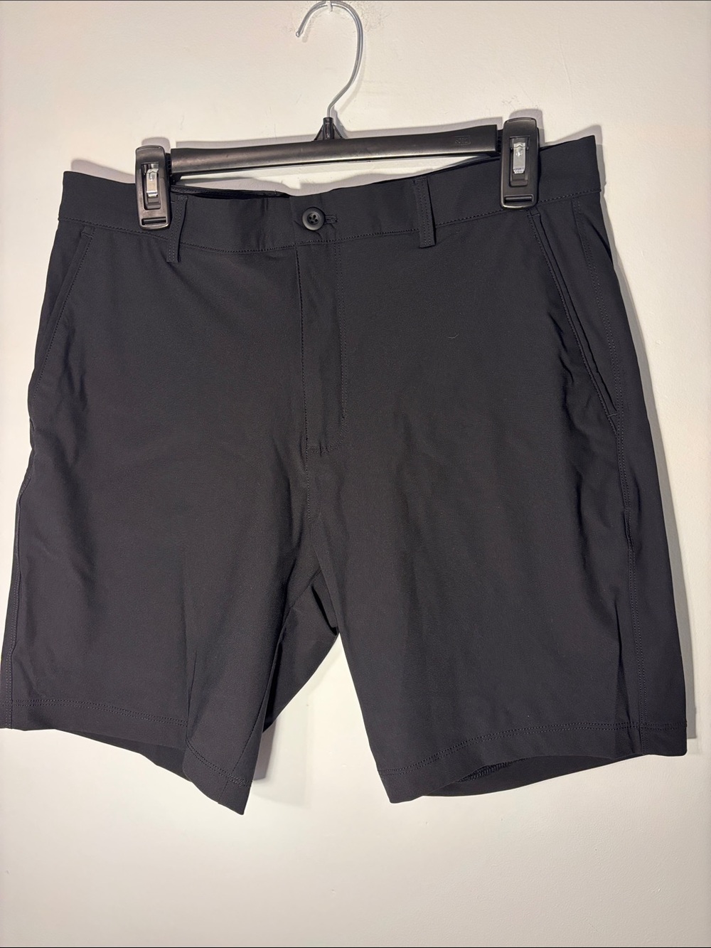 Greg Norman Collection Black Hybrid Performance Shorts